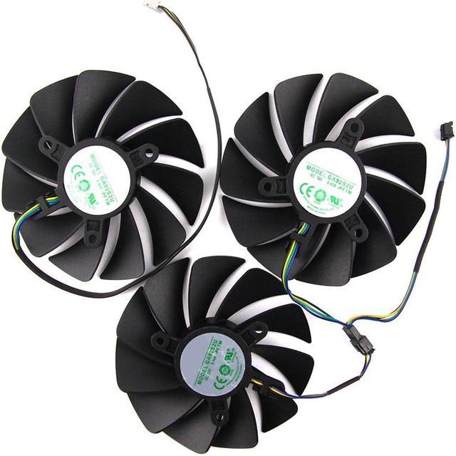 For Z-OTAC RTX3090 30080ti 3080 3070ti GA92S2U AMP Graphics Card Cooling  Fan(3 fans)