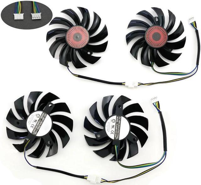 For A SUS GTX1060 950 660 750ti 760 770 RX560 Graphics Card Cooling Fan FD7010H12S 4Pin