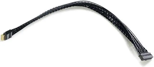Main image of Motherboard USB3.0 extension cable / PC Case front I/O / 19Pin extension cable Chassis USB3.0 extension cable(Black)