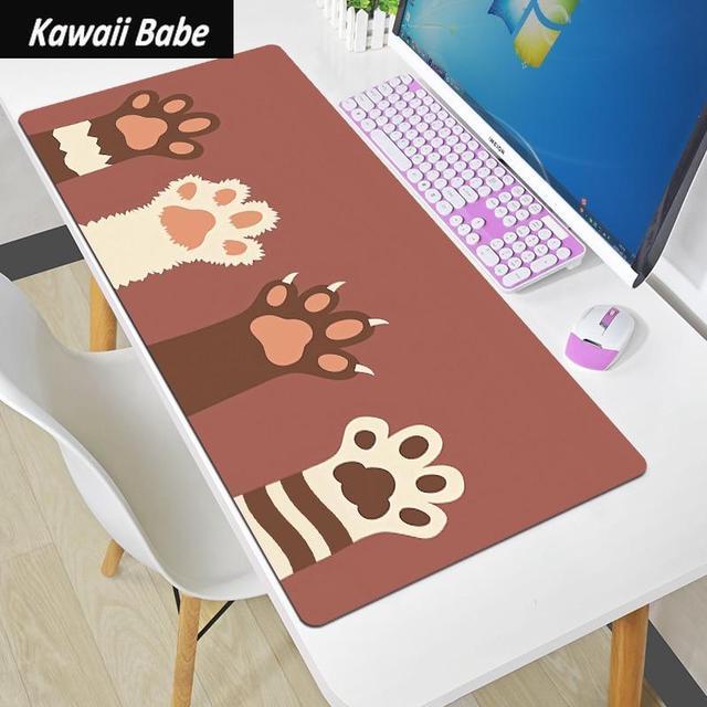 Mouse Pad Kawaii Keyboard, Cute Keyboard Mouse Mat