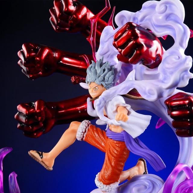 One Piece Nika Luffy Anime Figure Gear 5 Joy Boy Action Figures PVC Statue  Figurine Model Collection Doll Decoration Toys Gift