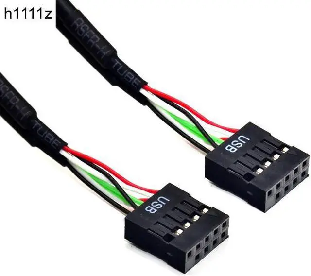 Main image of 9pin M to F.USB 2.0 9 Pin Male to Female Adapter Extension Cable USB2.0 9Pin M/F Multiplier Extension Cord Wire 9 Pin USB2.0 Extension Cable(30cm)