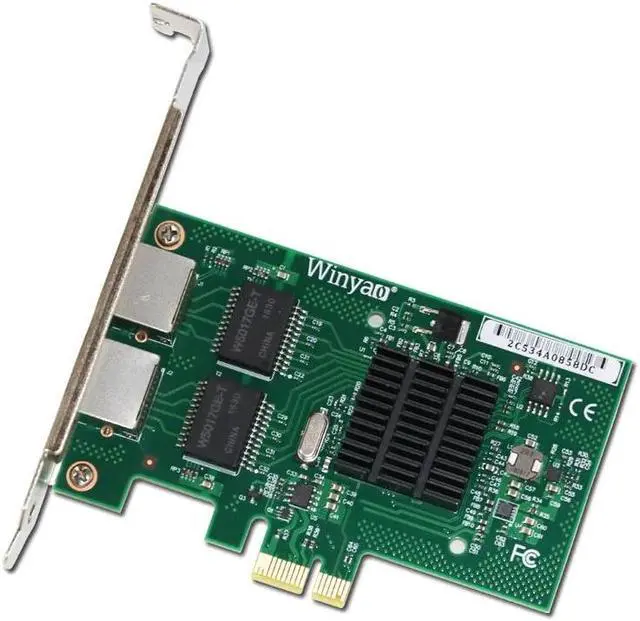 Alt view image 3 of 6 - PC Computer Gigabit Ethernet PCI Express PCI-E Network Controller Card 10/100/1000Mbps RJ45 Lan Adapter Converter ISCSI BCM5709C