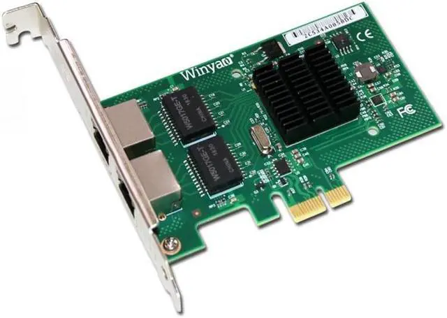 Alt view image 5 of 6 - PC Computer Gigabit Ethernet PCI Express PCI-E Network Controller Card 10/100/1000Mbps RJ45 Lan Adapter Converter ISCSI BCM5709C