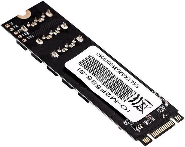 Alt view image 5 of 6 - M.2 to SATA Adapter SATA Port Multiplier M.2 to 5 Ports SATA3 6Gb SSD Adapter SATAIII Cable Support UEFI PCIe Gen3x2 JMB585 Chip
