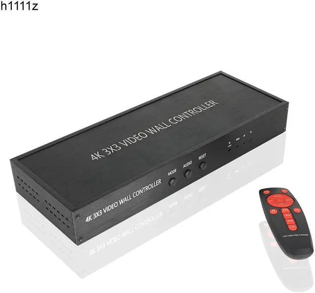 Main image of 4K 3x3 Wall Controller Player Video Processor Splicer Video Wall Controller Images Display Screen HD TV Stitching Processor