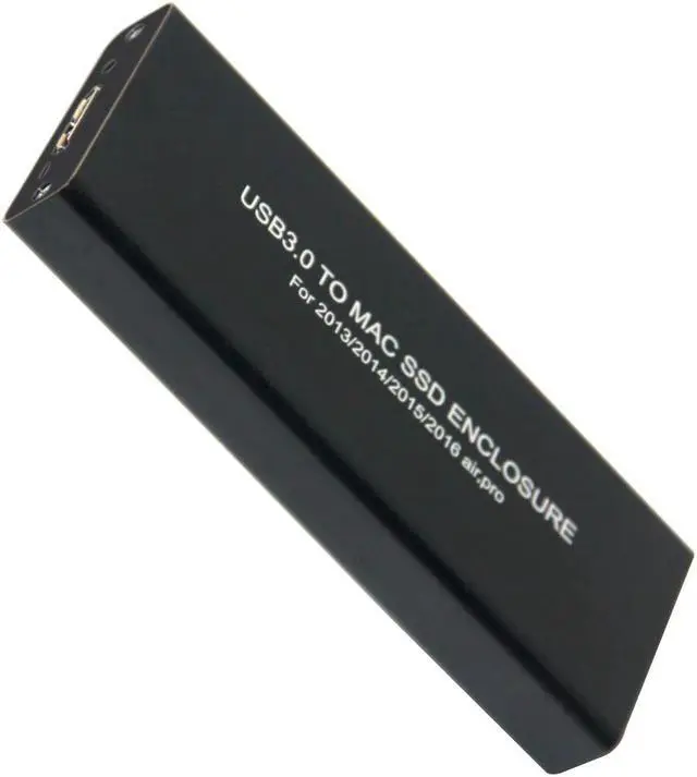 Alt view image 4 of 6 - SSD Case For Air Pro Retina 2013 2014 2015 /2016 Hard Disk Box USB 3.0 to Mac SSD Case Box A1466 A1465 A1398 A1502