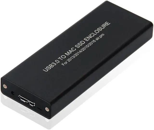 Alt view image 5 of 6 - SSD Case For Air Pro Retina 2013 2014 2015 /2016 Hard Disk Box USB 3.0 to Mac SSD Case Box A1466 A1465 A1398 A1502