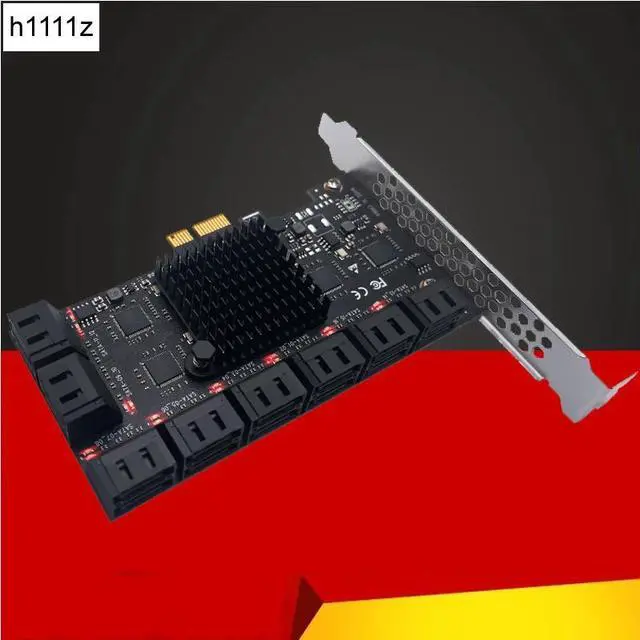Main image of Chi a Mining Riser PCIE SATA PCI-E Adapter 16 Port SATA Controller PCI Express X1 to SATA3.0 6Gbps Interface Rate Expansion Card