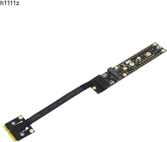 Main image of 1 pcs Mini PCI-E Male To Key M Female Adapter Cable Mini PCI-Express to NVME NGFF M.2 Key M Riser Converter for PCI-E Tester Extender