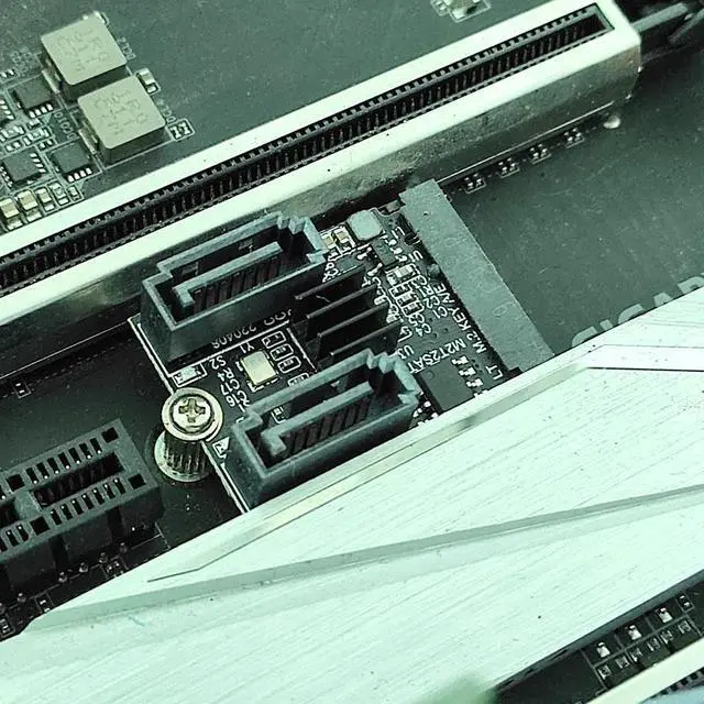 Alt view image 6 of 6 - M2 NGFF KEY A-E to SATA 3.0 Expansion Card M.2 WIFI Interface to SATA Hard Disk Drive Converter Riser Card JMB582 PCI-E 3.0 Chip