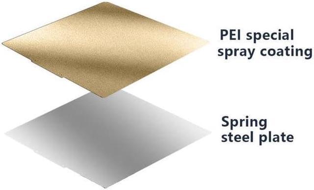 PEI Sheet Magnetic Build Plate Double sided Spring Steel Sheet 235
