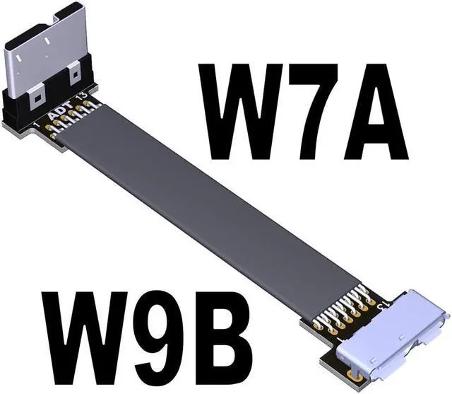 Main image of USB3.0 Micro-USB to Micro B Flat Cable Male-Male High Speed 5G/bps Extension Cord USB 3.0 Adapter Line for Micro-USB Extender(W9B-W7A)(25cm)