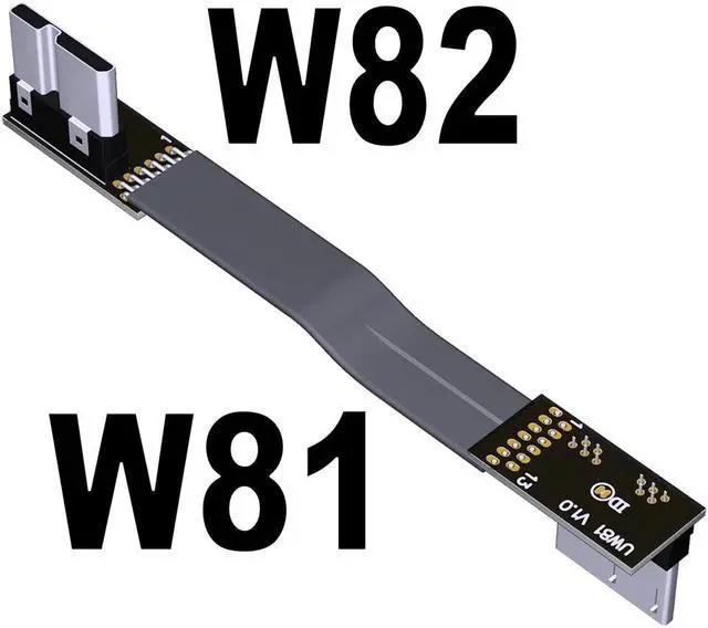 Main image of 5g/bps USB 3.0 Male to Male Extension Cable Micro-b to Micro B Adapter Cord Support OTG Flat Line for External Hard Drive Case(W81-W82)(25cm)