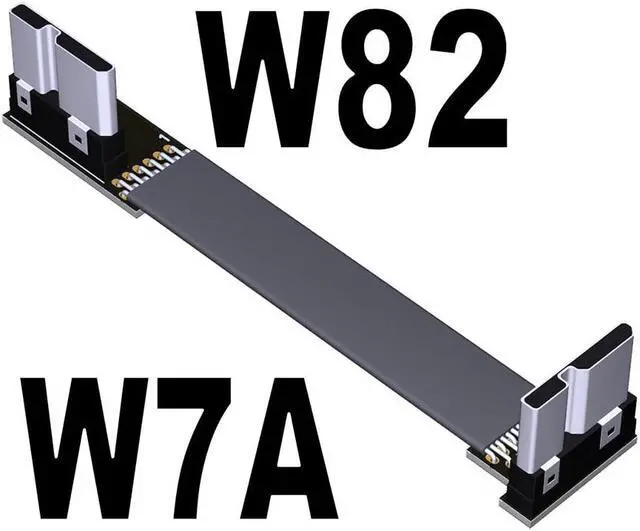 Main image of 5g/bps USB 3.0 Male to Male Extension Cable Micro-b to Micro B Adapter Cord Support OTG Flat Line for External Hard Drive Case(W7A-W82)(15cm)