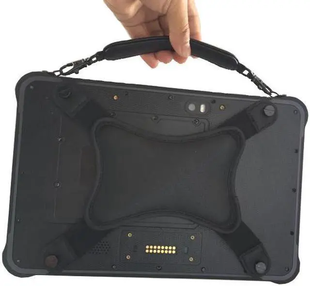 Alt view image 2 of 6 - Sincoole 10.1inch windows 10 pro rugged tablet PC with 2D barcode scanner 4GB RAM 64GB rom storage 1920*1200 resolution sunshine readable screen USB micro usb RJ45 RS232 SIM 4G LTE