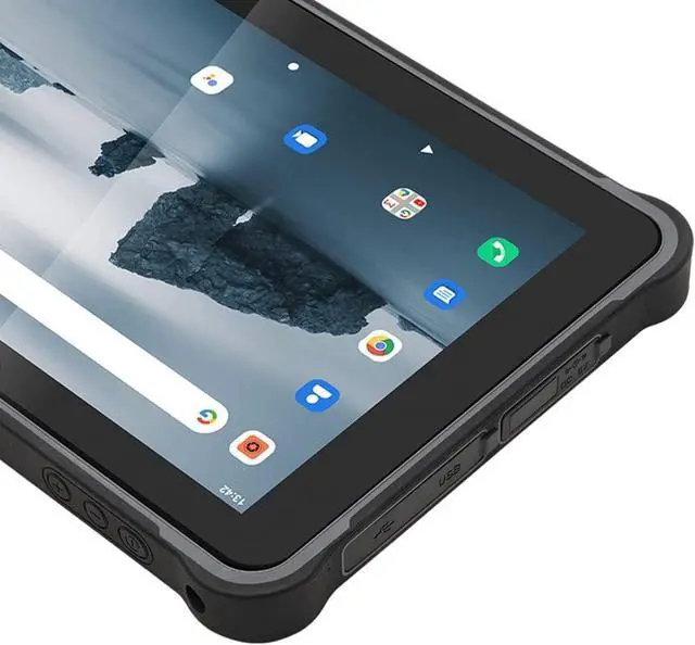 Alt view image 3 of 7 - Sincoole 10.1 Inch Rugged Tablet Android 11 with 4G RAM 64G ROM, 4G LTE WiFi Bluetooth GPS NFC, Sunlight-Readable Display, Hot-Swappable Battery, Industrial Portable DVD Player