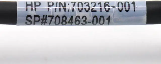 Alt view image 5 of 5 - 703216-001 | SP 708463-001 For HP Mini Display Port (DP) to Display Port cable