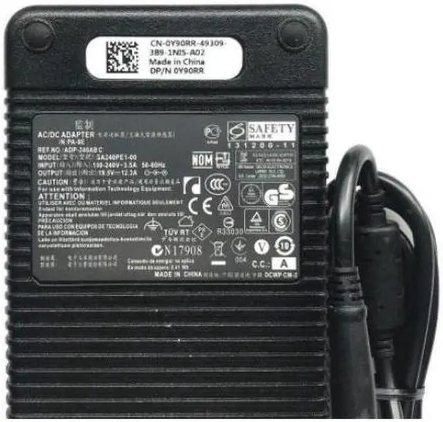Alt view image 3 of 3 - Original 19.5V 16.9A 330W for Dell Alienware X51 X51 R2 AC Adapter Charger 0XM3C3