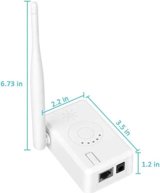 Alt view image 4 of 4 - HeimVision RR01 WiFi Range Extender for HeimVision HM241/ HM243 WiFi Security Camera System Only Compatible with HeimVision HM241/ HM243 8CH Security Camera System