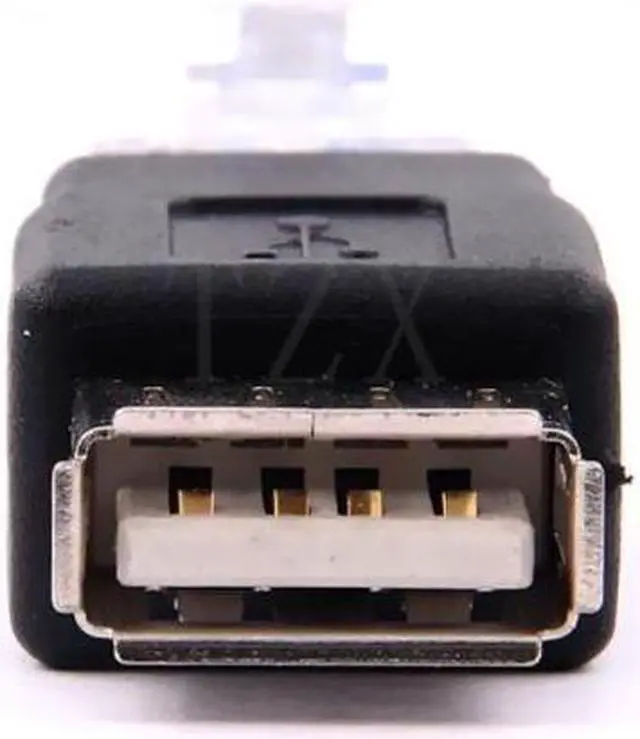 Alt view image 3 of 3 - 1pcs Crystal Head RJ45 Male to USB 2.0 AF A Female Adapter Connector Laptop LAN Network Cable Ethernet Converter plug