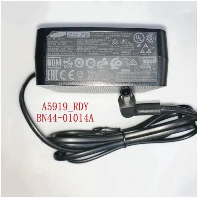 Alt view image 2 of 2 - 19V 3.11A 59W 6.5x4.4mm A5919_RDY BN44-01014A A5919-RDY Power Supply AC Adapter For SAMSUNG LCD Monitor Charger