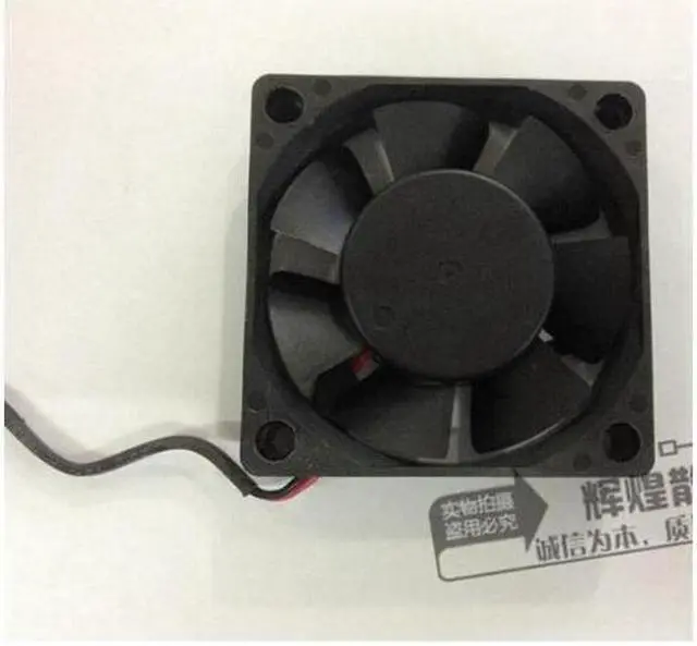 Alt view image 4 of 4 - JAMICON JF0615b1h--r JF0615b1h-r 12V 0.17A 6015 6CM 2-Balls bearing 2-Wires 2-Pins Cooling fan for case