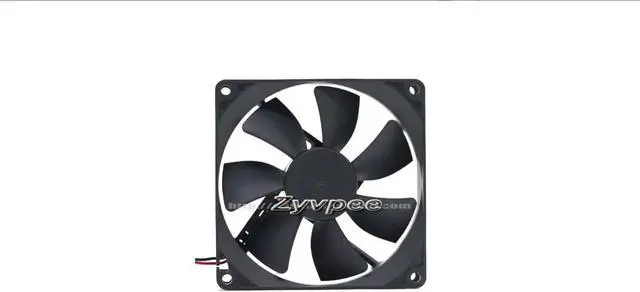 Alt view image 2 of 3 - Zyvpee Y.S.TECH 9025 FD129225HB-N 12V 0.23A 2 wires 2 pins 9cm case fan axial fan