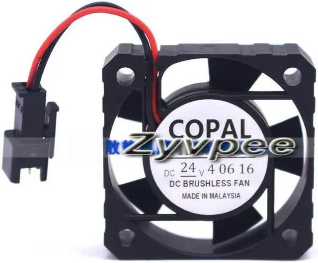 Main image of Copal 4012 F412R-24MB DC 24V 2 wires 2 pins 4cm case fan inverter switch fan axial cooler