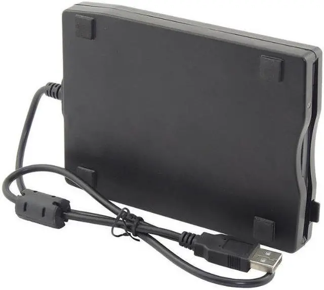 Alt view image 4 of 6 - 3.5" USB 2.0 Data External Floppy Disk Drive Portable 1.44MB USB Drive Plug and Play For Laptop PC Win 7/8/10 Mac Black