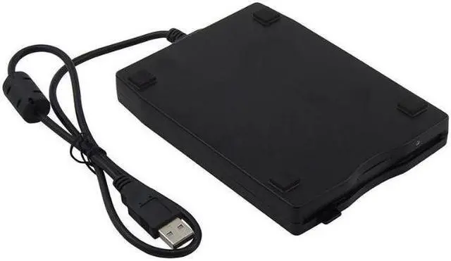 Alt view image 5 of 6 - 3.5" USB 2.0 Data External Floppy Disk Drive Portable 1.44MB USB Drive Plug and Play For Laptop PC Win 7/8/10 Mac Black