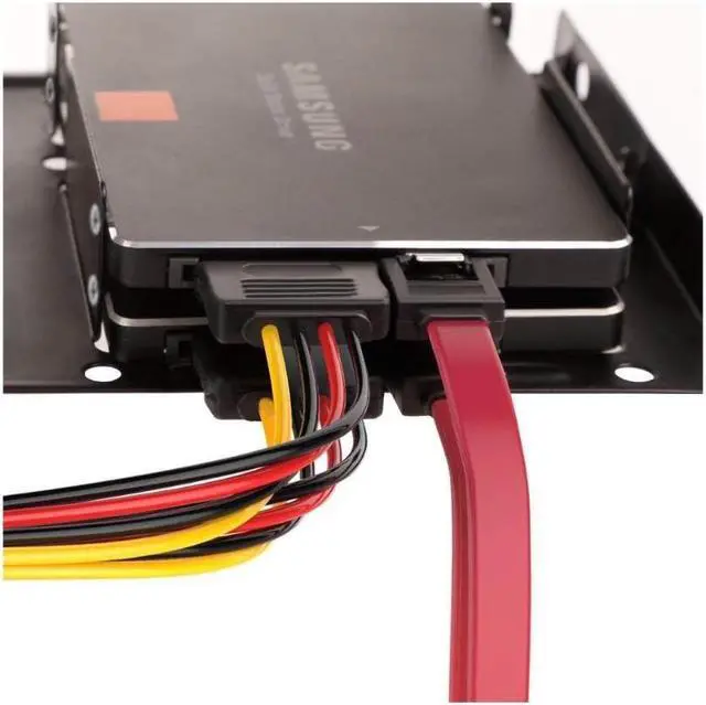 Alt view image 6 of 7 - SATA Cable and SATA Power Splitter Cable-ST1003