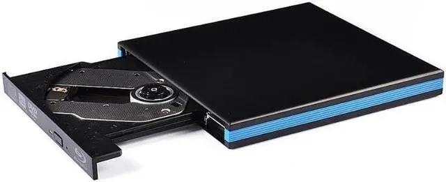 Alt view image 5 of 7 - External Blu-ray Drive DVD / BD Player Read/Write Portable Blu-ray Drive USB 3.0 and Type-C DVD Burner Ultra HD Blu-ray Drive Compatible with Windows XP 7 8 10 11,Mac OS,Linus Laptop Desktop