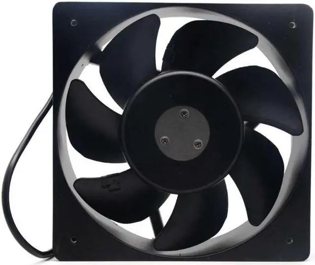 Alt view image 3 of 4 - New original Kaku KA2072HA2 AC220V 20.8CM 208*72mm all-metal high temperature axial waterproof Magnesium alloy frame and leaf