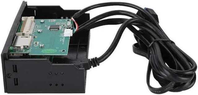 Alt view image 5 of 5 - Internal Card Reader Dashboard, 5.25 inches Multifunction PC Front Panel Support USB 3.1/3.0 Port SD/MS/XD/M2/MSO
