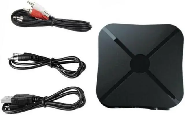 Alt view image 2 of 7 - 2 in 1 Bluetooth 5.0 Transmitter & Receiver Wireless Audio Adapter with 3.5mm Aux RCA Cable for TV Home Stereo Smartphone PC