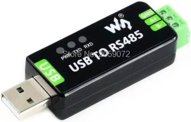 Alt view image 3 of 3 - Industrial Grade USB to RS485 Converter USB to RS485 Converter Adapter Integrated Circuits FT232RL and SP485EEN Chip Embedded Protection Circuit Resettable Fuse RS485 to USB Converter