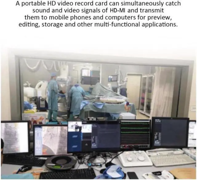 Alt view image 4 of 5 - HD-MI to USB-C Video Capture Card HD 1080P Type C to HD-MI Video Capture Board Game Record Live Streaming Broadcast