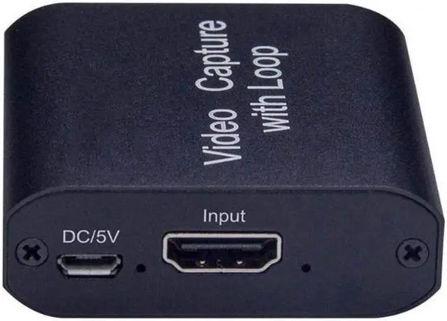 Alt view image 5 of 6 - HD To USB Video Capture Board 4K(Max) HD Video Capture Card HDMI To Game Record Live Streaming Broadcast Local Loop Out