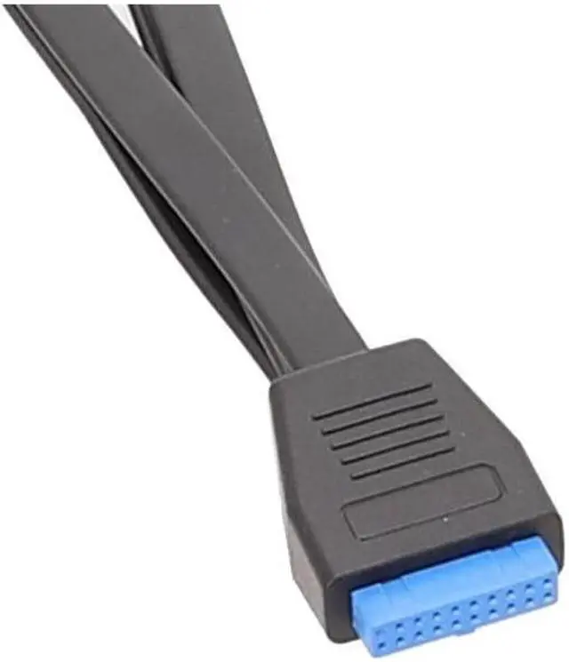 Alt view image 4 of 6 - USB 19Pin/20Pin Splitter Cable for Motherboard Expansion Cable USB3.0 19Pin 1 to 2 Splitter 20CM
