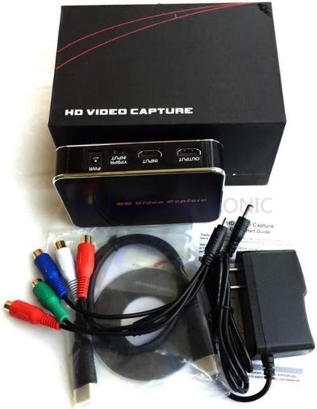 Alt view image 4 of 4 - vhs player hdmi recorder, convert HDMI YPbPr video to HDMI USB driver directly no PC required,1080P,