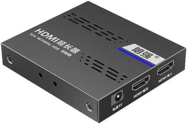 Alt view image 2 of 7 - Up to 70M,Genuine LQ525P 4K@60Hz HDMI 2.0 PoC IR Extender Loop-out Point to Point Zero-latency 18Gbps HDR YUV4:4:4 HDCP2.2 RJ45 Cat6/Cat6a/Cat7