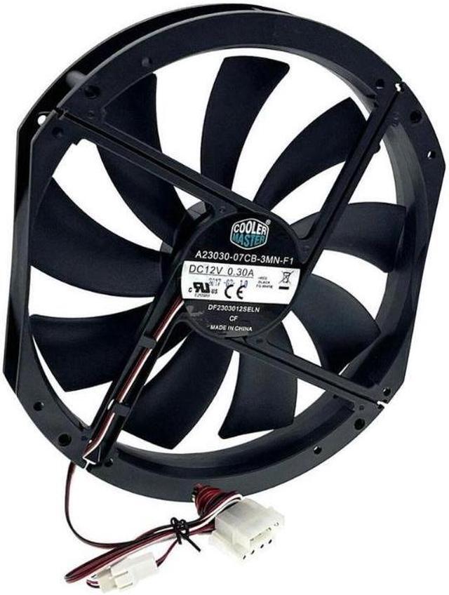 Main image of FOR Large Size Air Flow Computer Case Fan,230mm 23cm 12V Mute Low Noise Cooling,230X200X30mm A23030-07CB-3MN-F1 DF2303012SELN