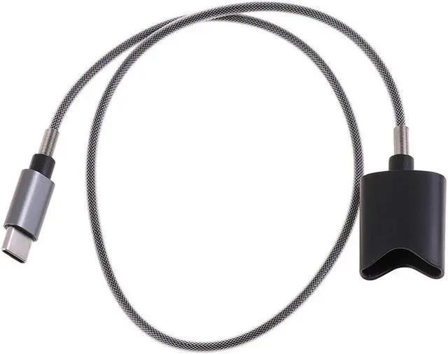 Main image of Aomoproing  Type C Interface Charging Cable for Vuse Alto Magnetic Charger Cord Universal Design 45cm (Gray Type-C)