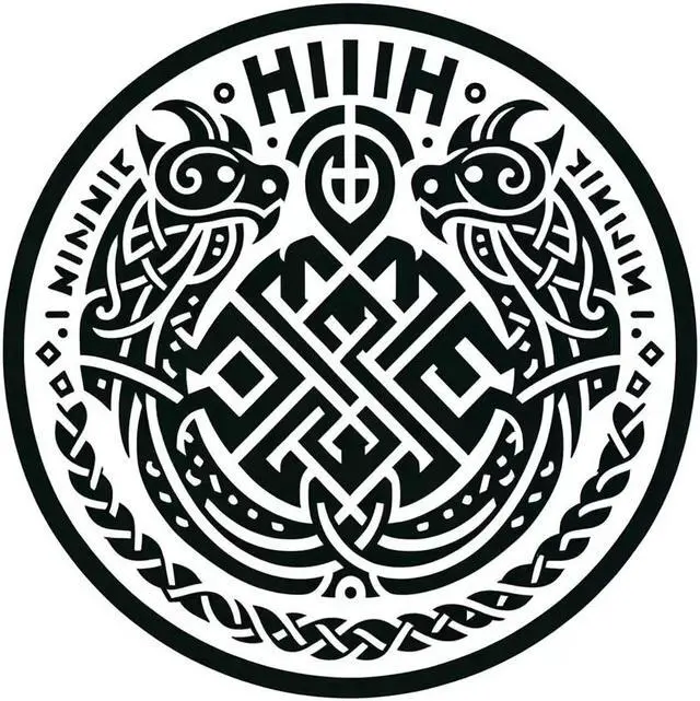 Main image of Maori Circle Temporary Tattoos Unique Tattoo Hands Party Favors For Kids Fake Face Tattoos 6 Pcs 3.7 x 3.7 inches