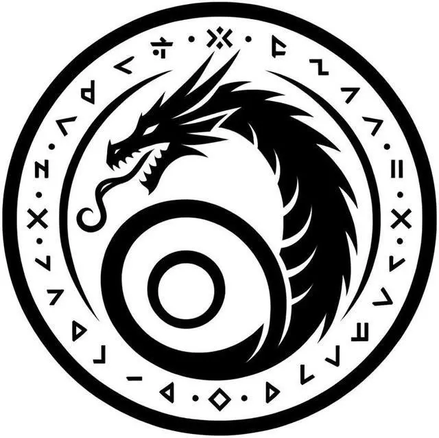 Main image of Maori Dragon Ring Temporary Tattoos Unique Tattoo Hands Party Favors For Kids Fake Face Tattoos 6 Pcs3.7 x 3.7 inches