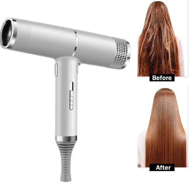 Alt view image 2 of 6 - Powerful Hair Dryer with Diffuser Home Electrical Appliances Negative Ion Care Hair Dryer Professional Hairdressing Equipment