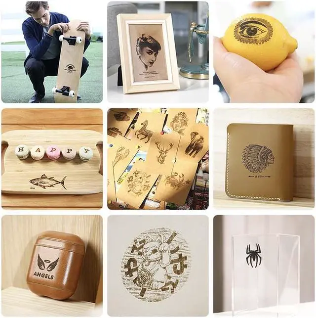 Alt view image 4 of 7 - Mini Portable Laser Engraver CNC Desktop DIY Laser Engraving Cutting Machine Wood Router Laser Printer