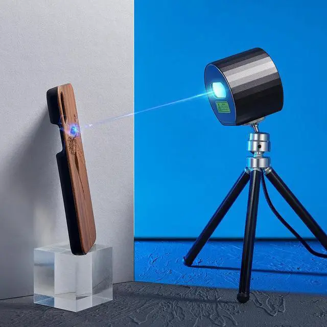 Alt view image 2 of 7 - Laser Engraver Mini Hand Portable High Speed DIY Cutting Engraving Machine for Wood/Leather/Painted Metal/Food/Bamboo