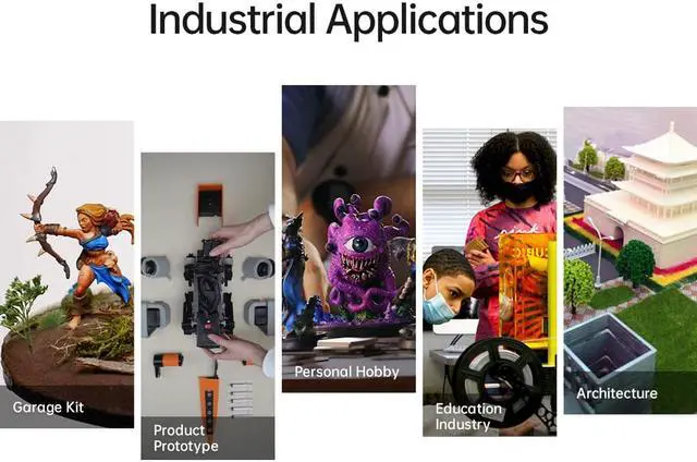 Alt view image 7 of 7 - 4K 3D Printer with 6.23" Screen LCD SLA UV Resin 3D Printers Fast Precise 3D Printing